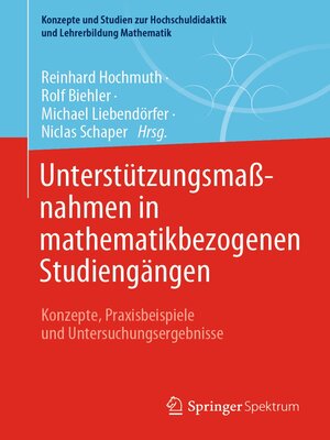 cover image of Unterstützungsmaßnahmen in mathematikbezogenen Studiengängen